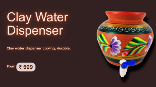 Clay Water Dispenser