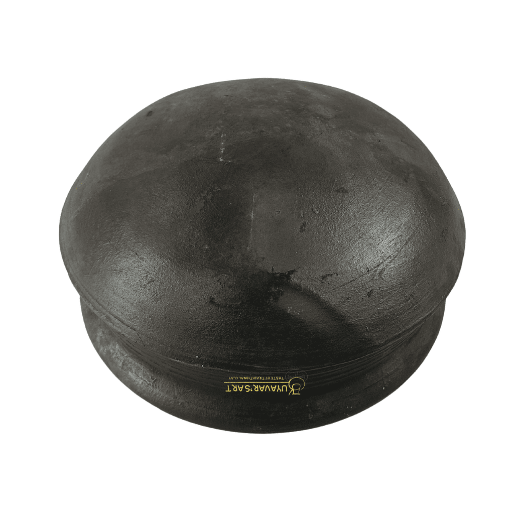 Black Clay Meen Kuzhambu Chatti | Handmade & Eco-Friendly