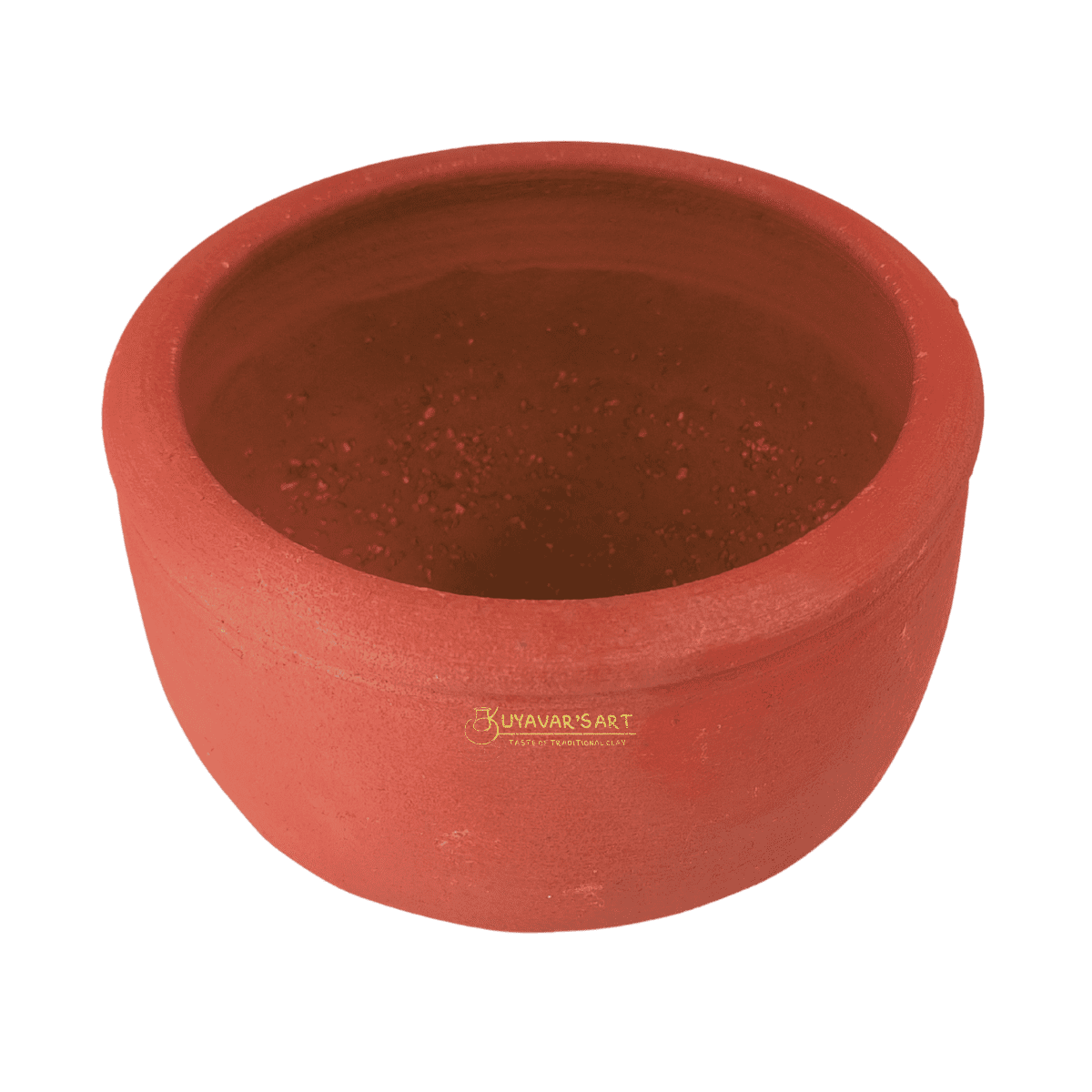 Traditional Clay Kal Chatti | Spinach Grinder – Handmade & Naturally Durable