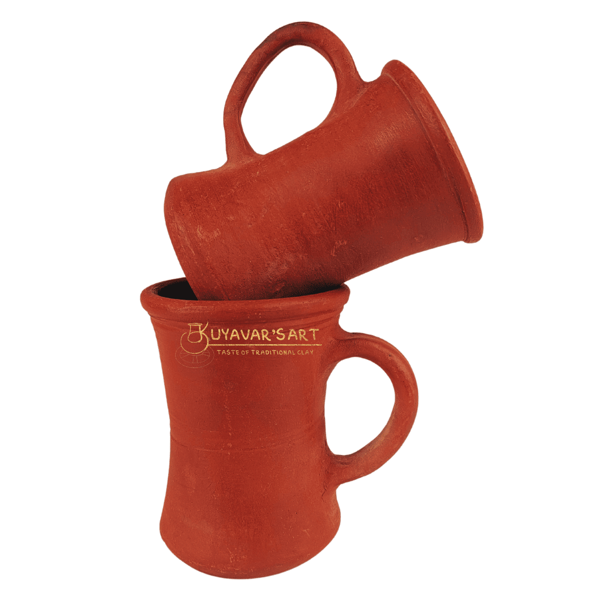 Bell Clay Water Juice Mug – Handmade & Eco-Friendly