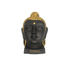 Black Clay Buddha Statue