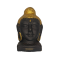 Black Clay Buddha Statue