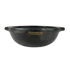 Black Clay Die Kadai With Handles | Handmade & Eco-Friendly