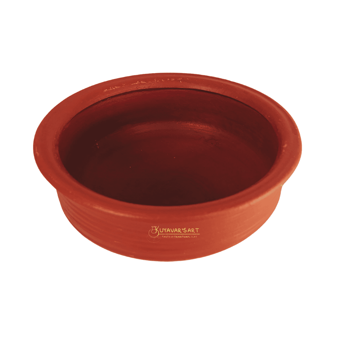 Red Clay Meen Kuzhambu Chatti - | Handmade & Eco-Friendly