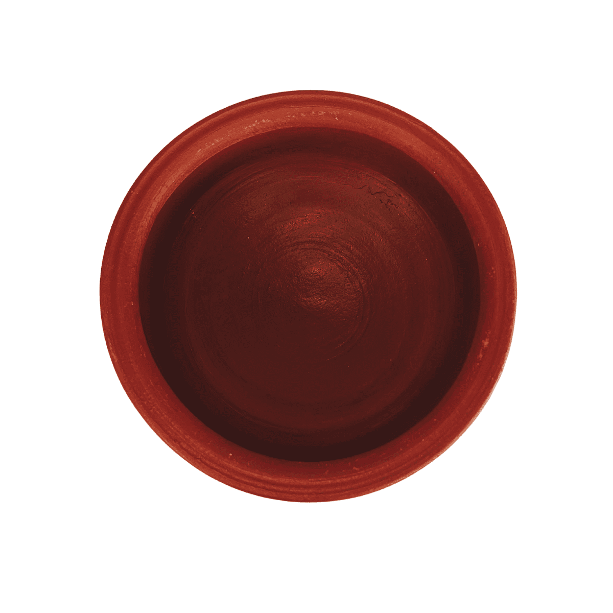 Red Clay Meen Kuzhambu Chatti - | Handmade & Eco-Friendly