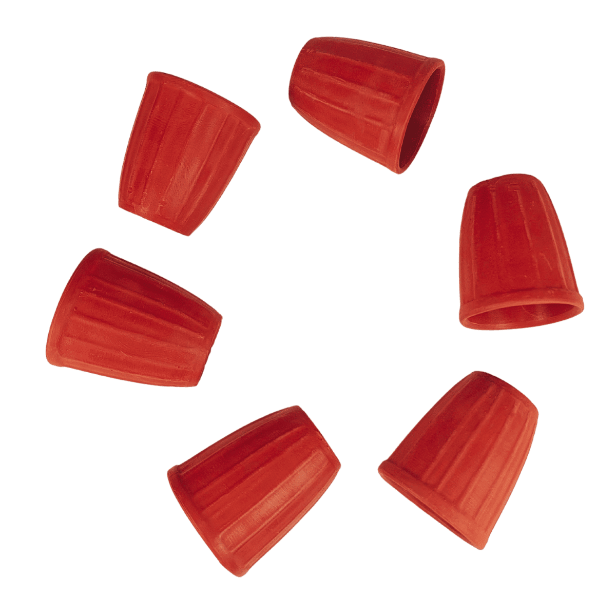 Conical Clay Tea Cup | Water Tumbler Ribbed Pattern – Handmade & Eco-Friendly