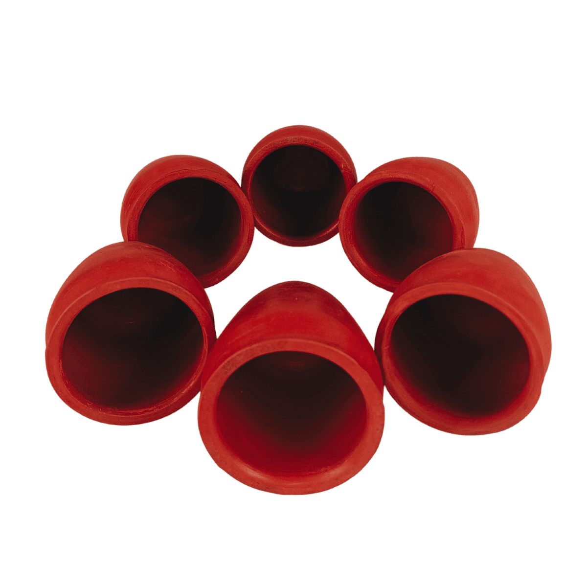 Conical Clay Tea Cup | Water Tumbler Plain – Handmade & Eco-Friendly