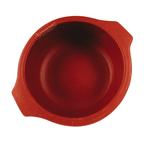 Red C-Shaped Clay Pot – Eco-Friendly & Elegant