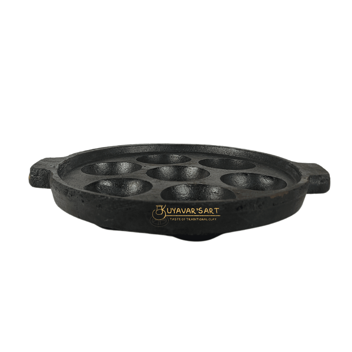 Black Clay Paniyaram Tawa