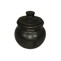 Premium Black Pot Shaped Clay Curd Pot – Handmade & Eco-Friendly