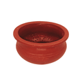 Premium Red Clay Kothu Chatti Medium | Spinach Grinder - Handmade & Naturally Durable