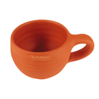 Rounded Clay Tea Cup Stripes – Handmade & Eco-Friendly (150ml, Set of 5)