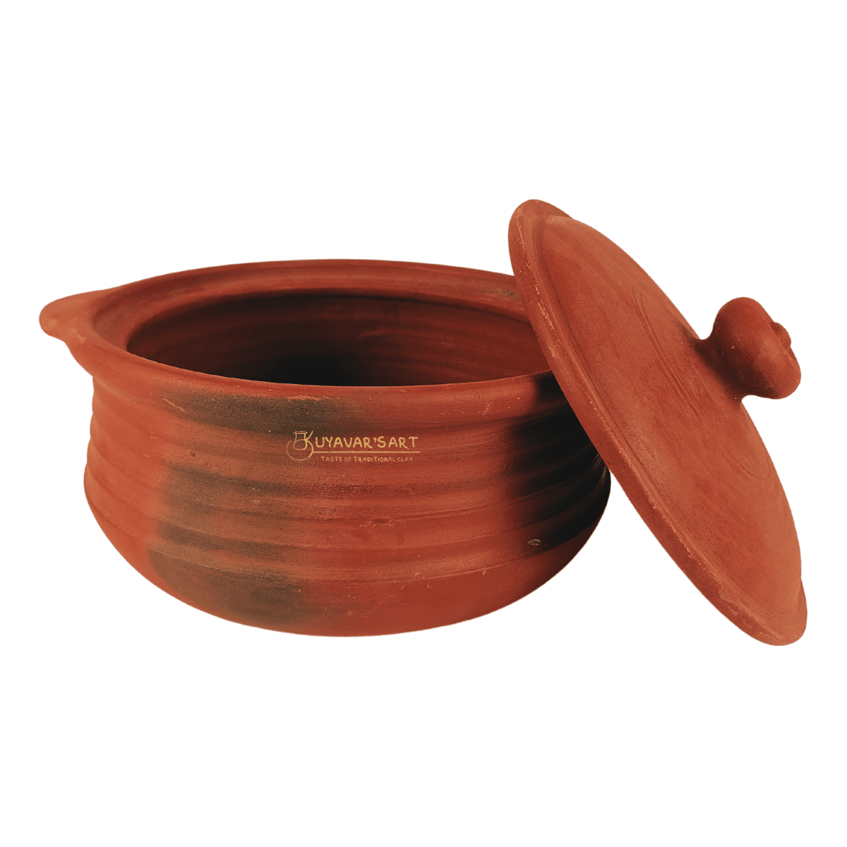Royal Unglazed Clay Biryani Pot (With Lid)
