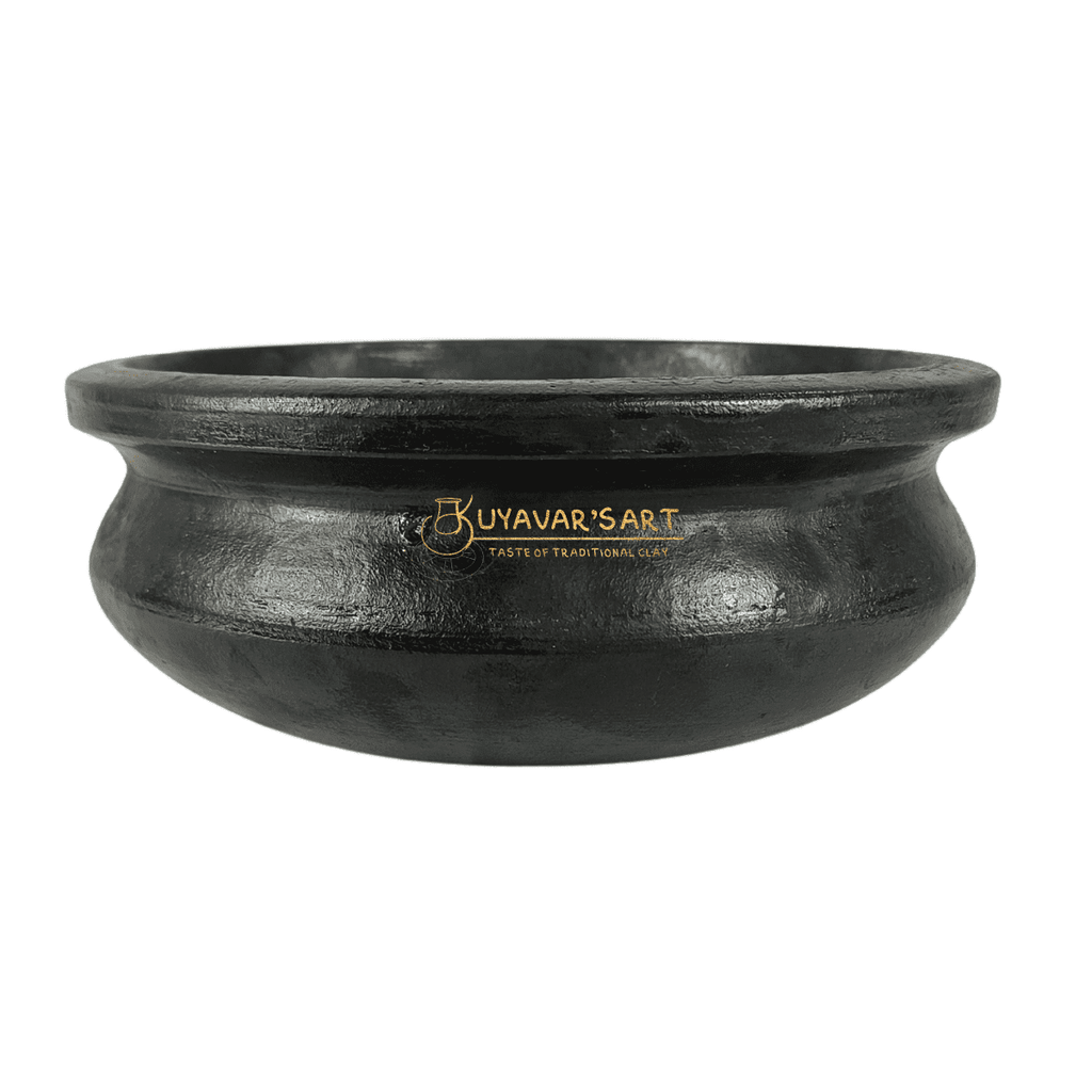 Black S-Urli Clay Pot