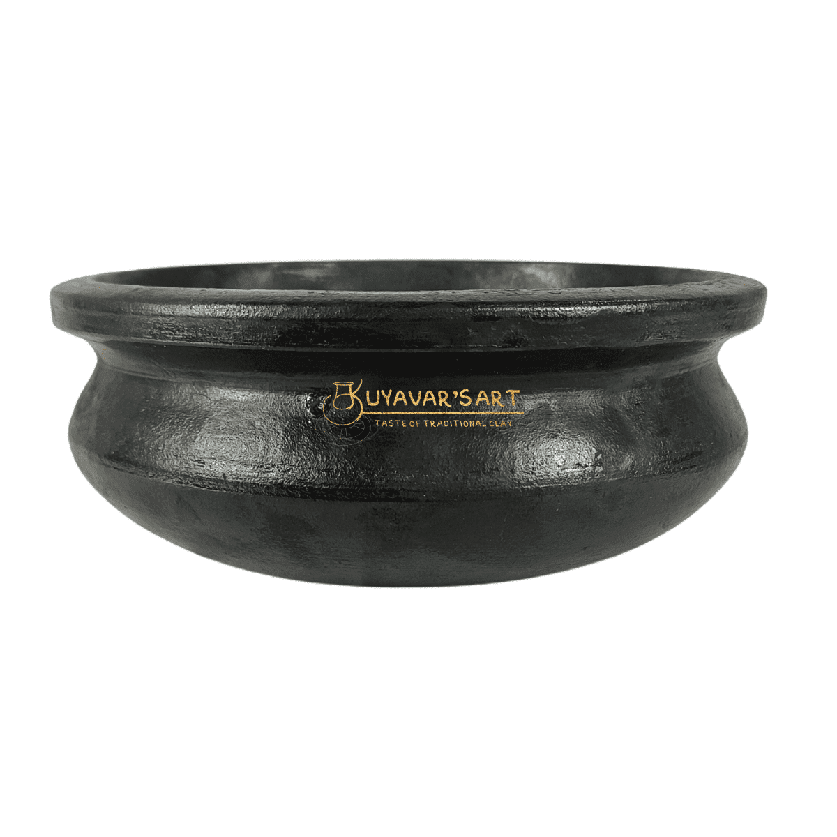 Black S-Urli Clay Pot
