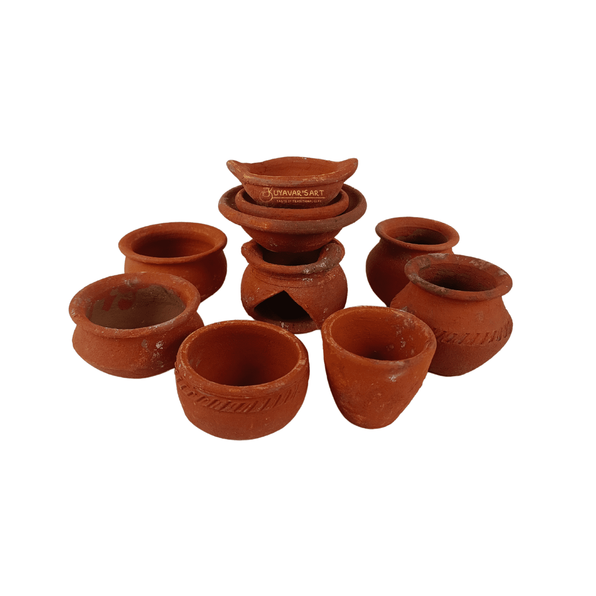 Traditional Clay Choppu Saman Set | Clay Kitchan Toys Set – Handmade & Eco-Friendly