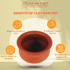Traditional Clay Kari Pot Kulambu Chatti