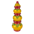 Clay Kubera Lakshmi Pot Set | Clay Spiritual Vastu pot