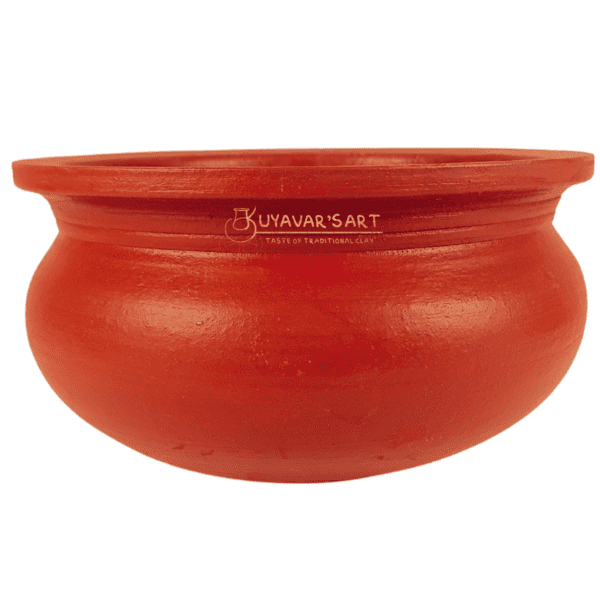 Artisanal Unglazed S-Urli Clay Pot - Handcrafted & Eco-Friendly (10 X 6 inches)