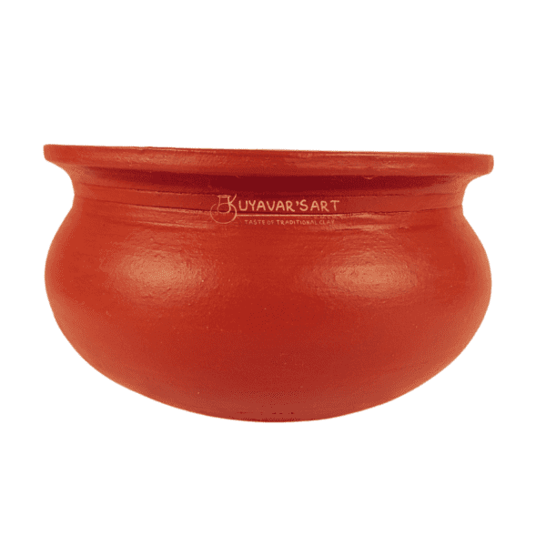 Big-Sized Vintage Unglazed Urli Clay Pot - Handmade & Sustainable (9 X 5 inches)