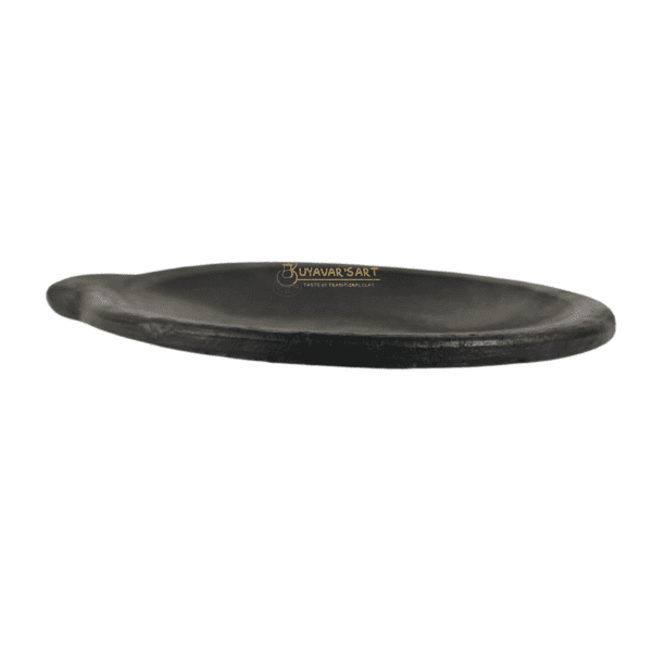 Black Clay Dosa Tawa Pan -10 Inch - Image 3