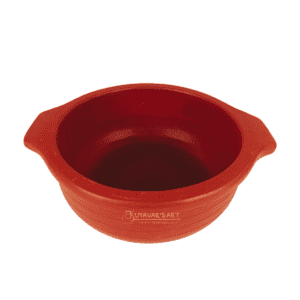 Handcrafted Unglazed C-Shaped Clay Pot – Eco-Friendly & Elegant (10 X 4 inches)