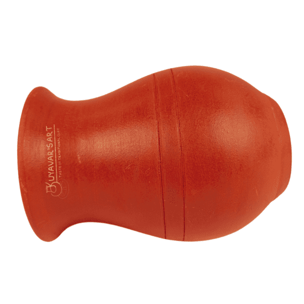 Narrow Neck Clay Water Tumbler – Handmade & Eco-Friendly (300ml, Set of 1) - Image 2