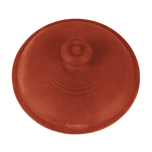 Royal Unglazed Clay Biryani Pot with Lid (8 X 5 inches) - Image 4