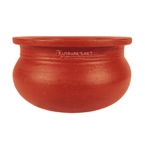 Vintage Unglazed Urli Clay Pot – Handmade & Sustainable (8 X 4 inches)